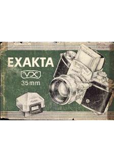 Ihagee Exakta Varex manual. Camera Instructions.